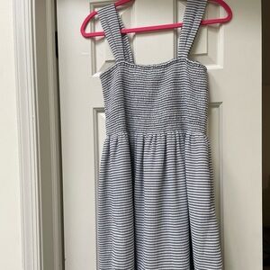 Madewell Texture & Thread Striped Dress
